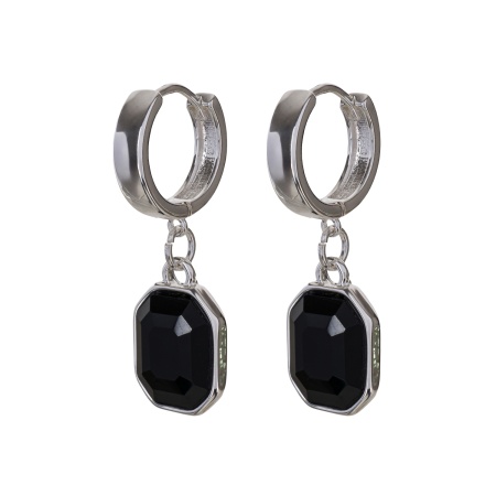 Серьги Fiore Luna, Black, LE6113 S